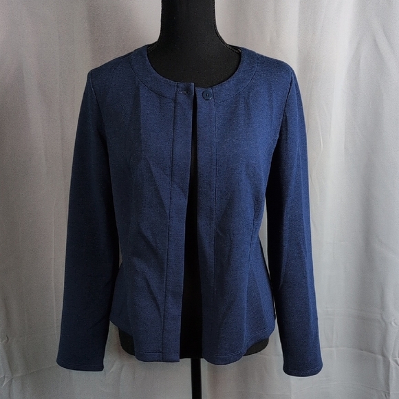 Chico's Blue Tailored Blazer. Like New. - Picture 1 of 7